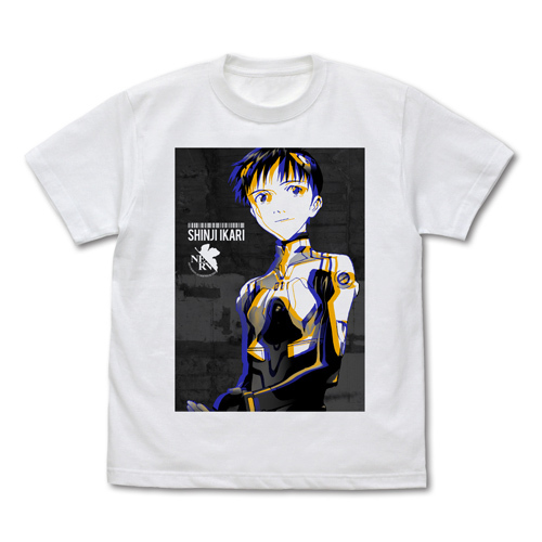 Cospa 0707  EVANGELION 碇ｼﾝｼﾞ ｸﾞﾗﾌｨｯｸTｼｬﾂ/白色