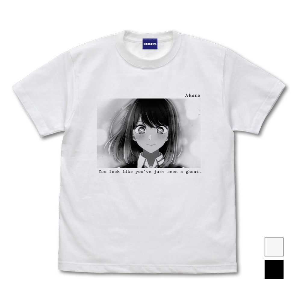 Cospa 1209【推しの子】 黒川あかね ﾌｫﾄｸﾞﾗﾌｨｯｸ Tｼｬﾂ/白色
