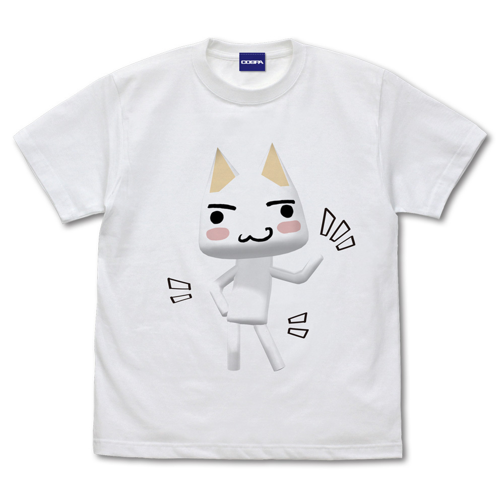 Cospa 011226 トロのダンス Tシャツ [どこでもいっしょ] WHITE