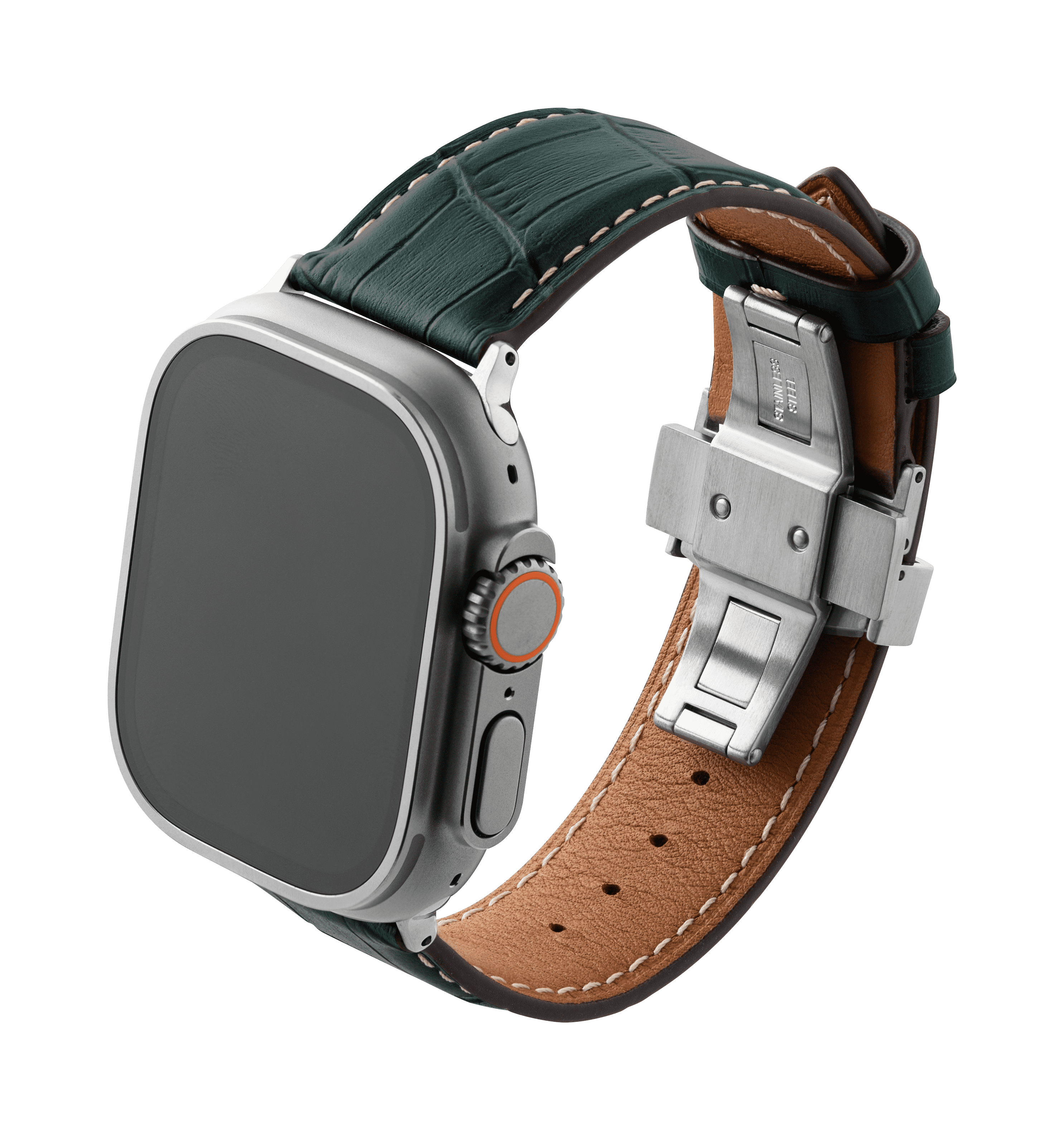 beepio 智慧錶帶 - 灣鱷魚紋款 （無晶片）