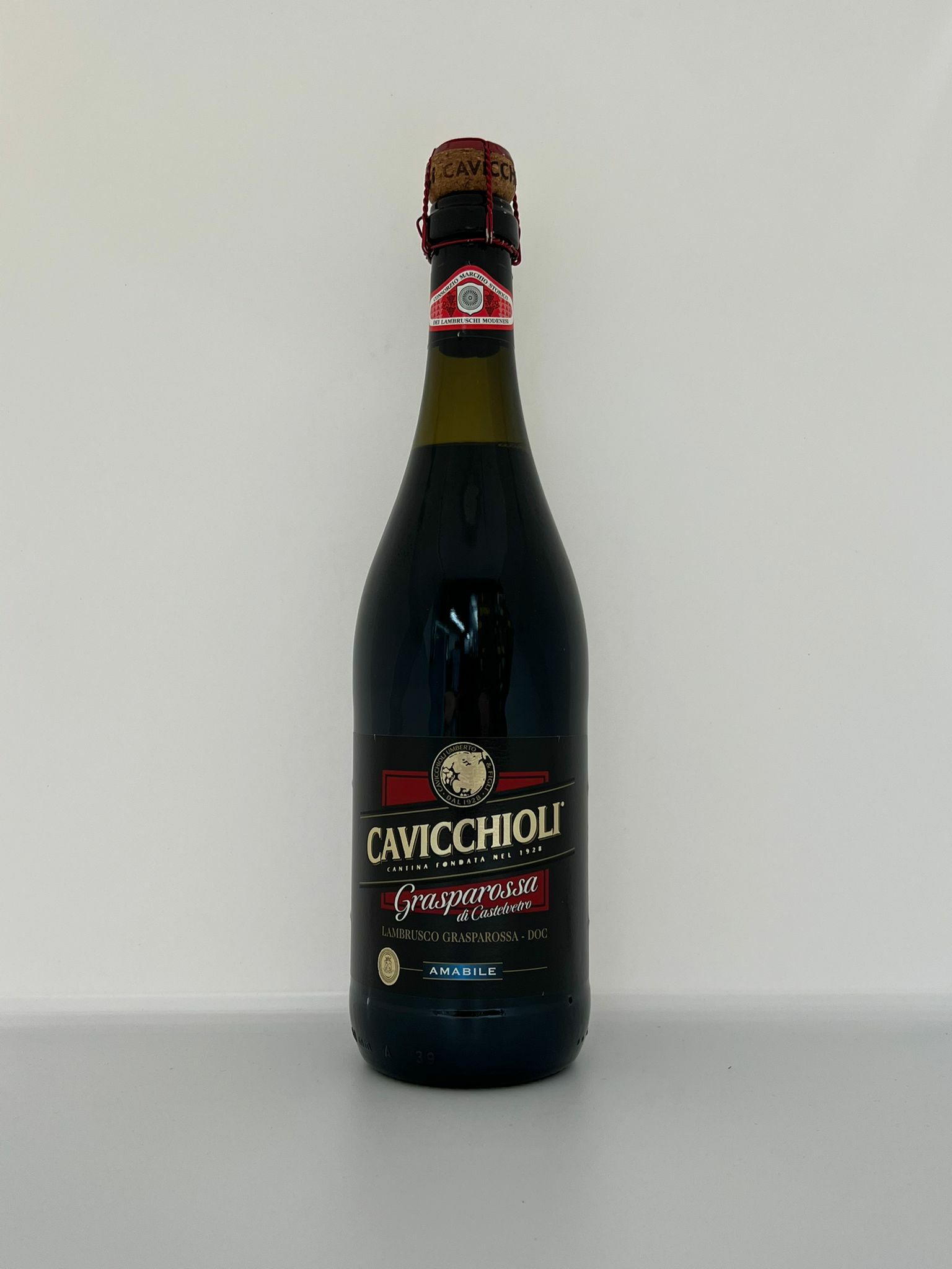 Cavicchioli Lambruso Grassparossa di Castelvetro DOC 意大利紅氣泡酒 (750ml)