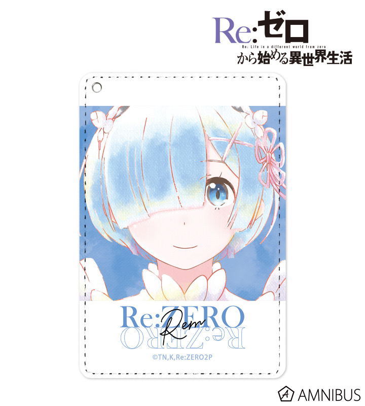 預訂2024/2月 Re:ゼロから始める異世界生活 Ani-Art aqua label 1ポケットパスケース