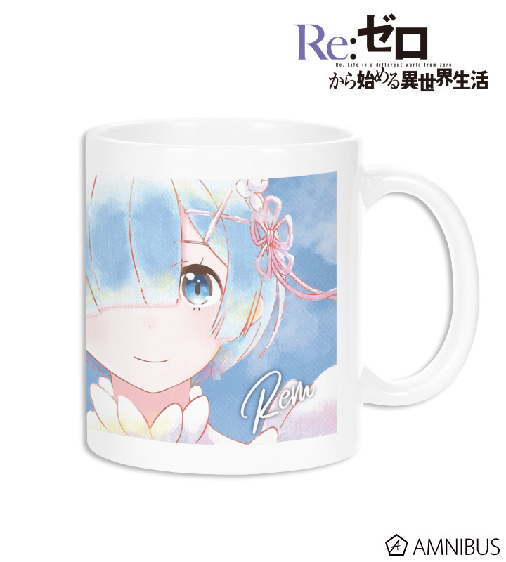 預訂 2024/2月 Re:ゼロから始める異世界生活 Ani-Art aqua label マグカップ