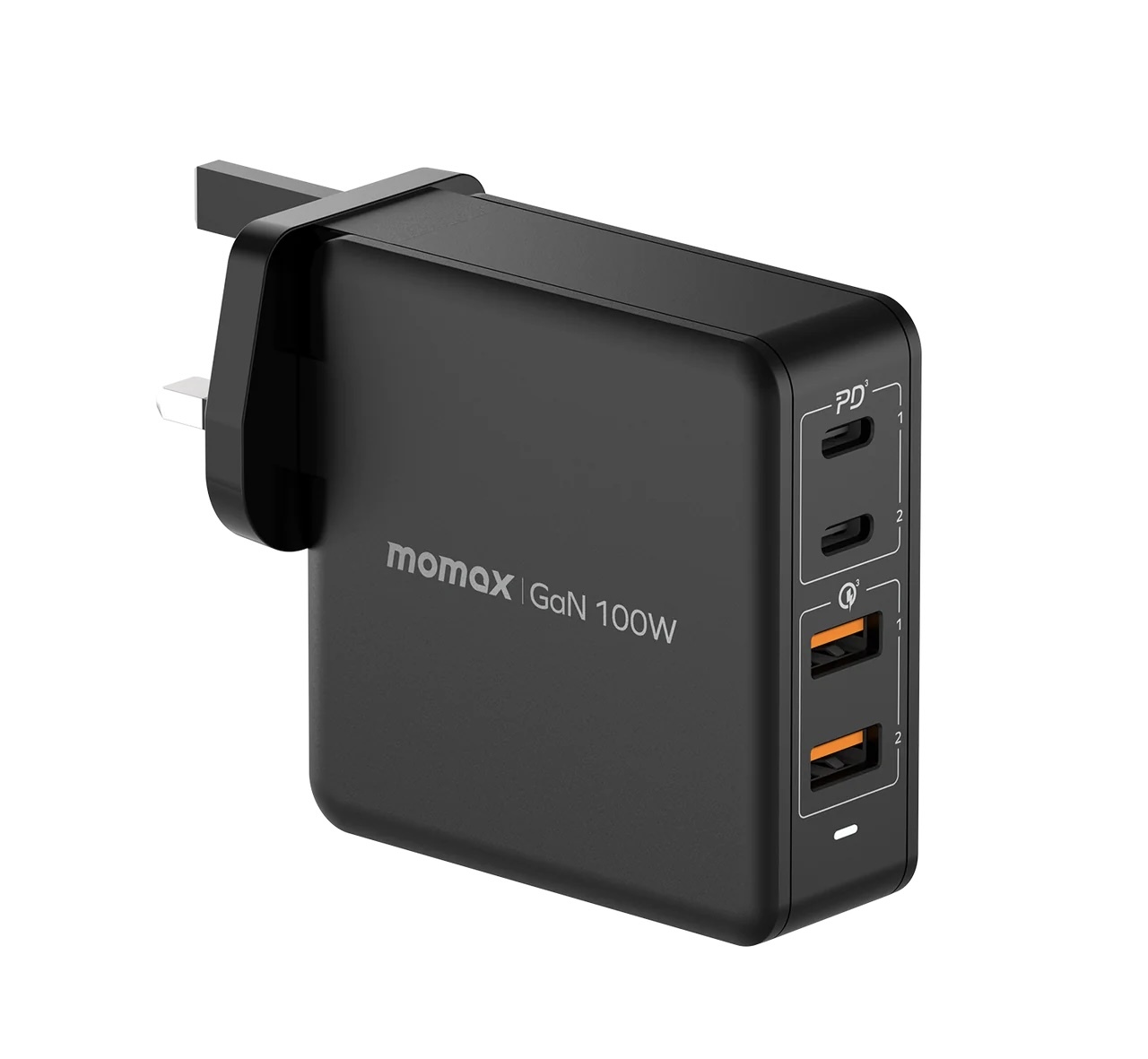 Momax - One Plug GaN 100W 四輸出 快速充電器 UM23AUK