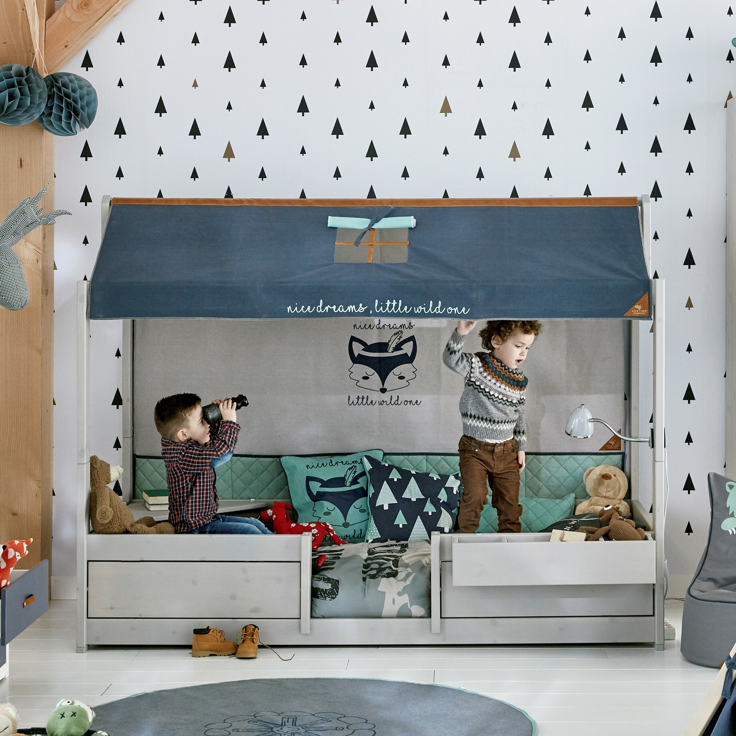 Lifetime Fabric Roof + Back Panel - Forest Ranger