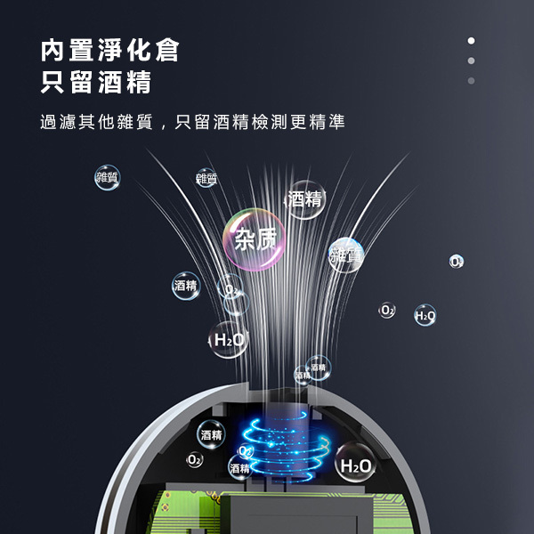 JTSK JAPAN - Rechargeable Air Alcohol Tester P3642