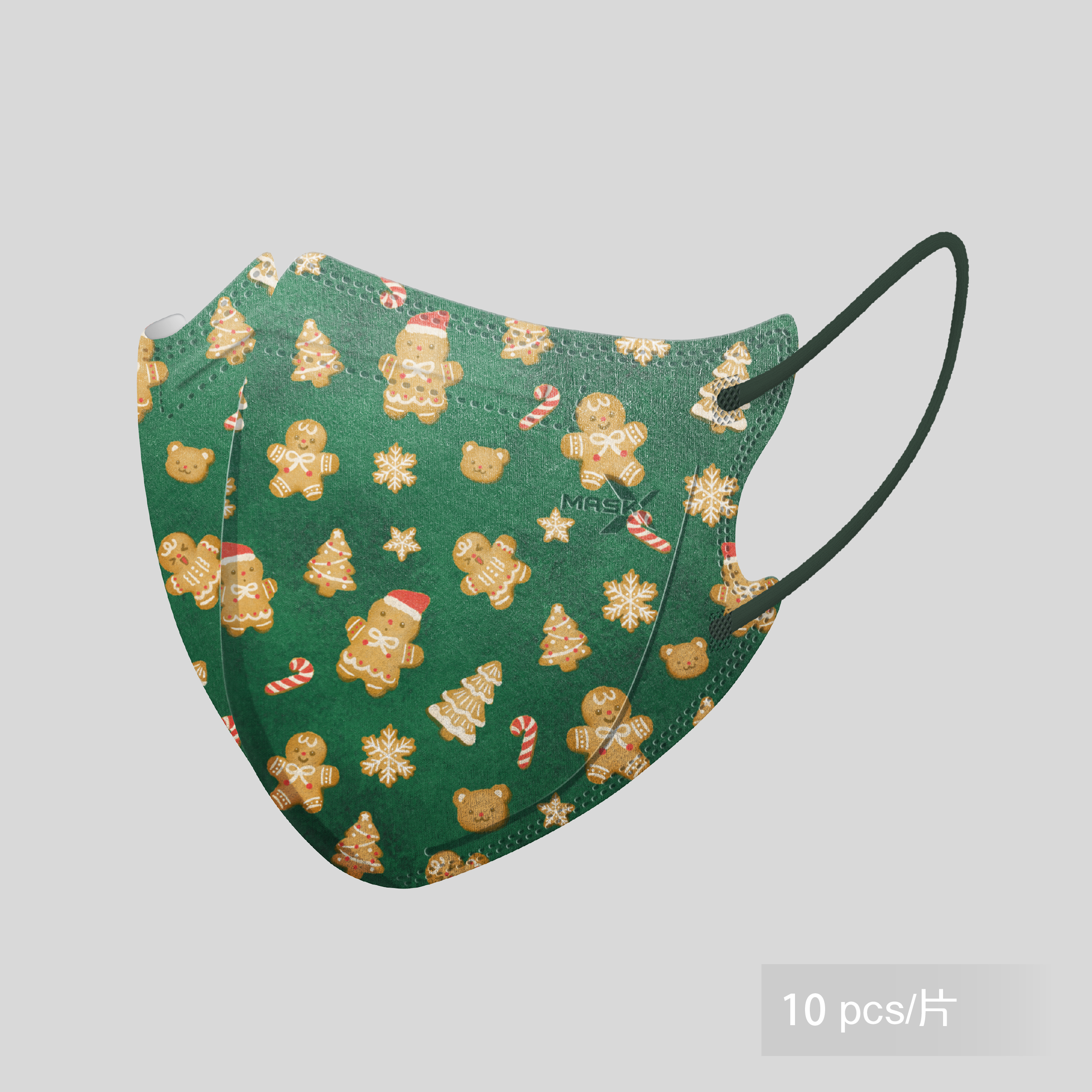 3D成人口罩 - 烘焙時間 (10片)