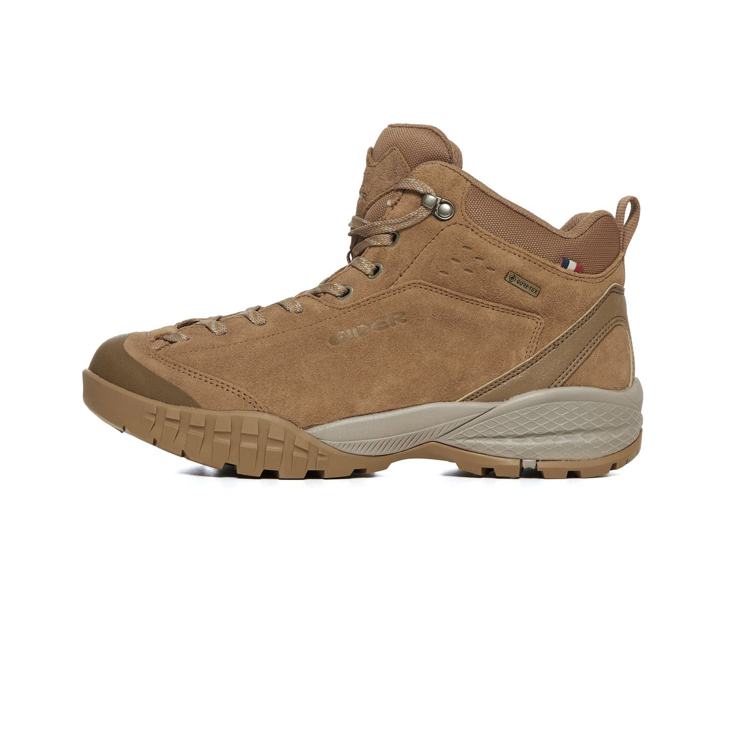 【EIDER】防水GTX中筒綁帶登山鞋 / 23EDUF23G52-[棕]