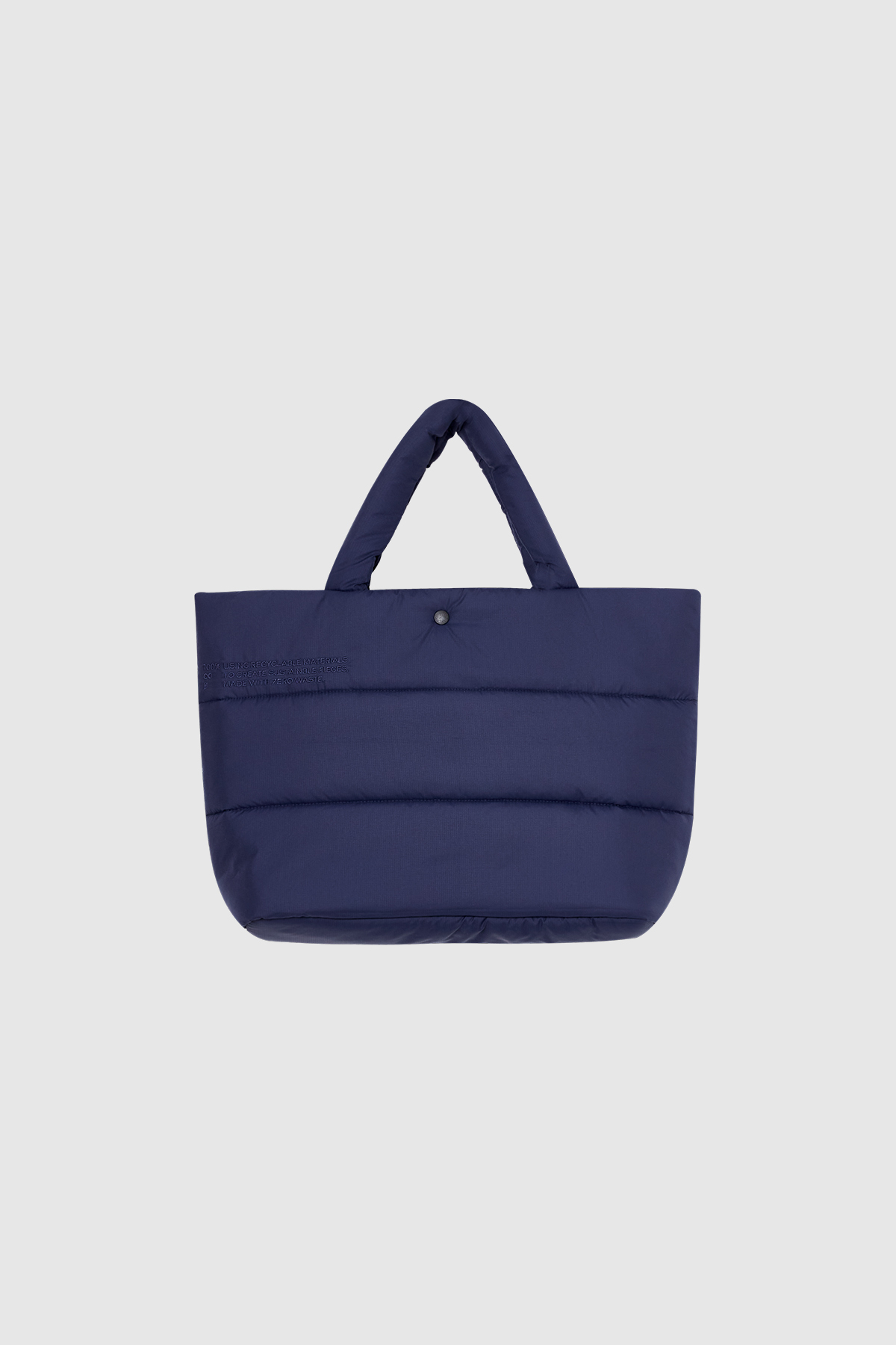 AERO 刺繡鋪棉托特包 UNISEX（靛藍）