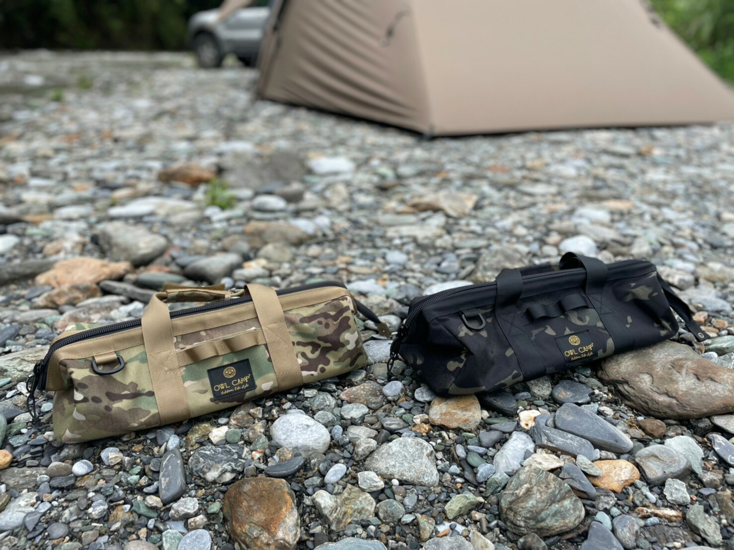 【OWL CAMP】迷彩營釘袋