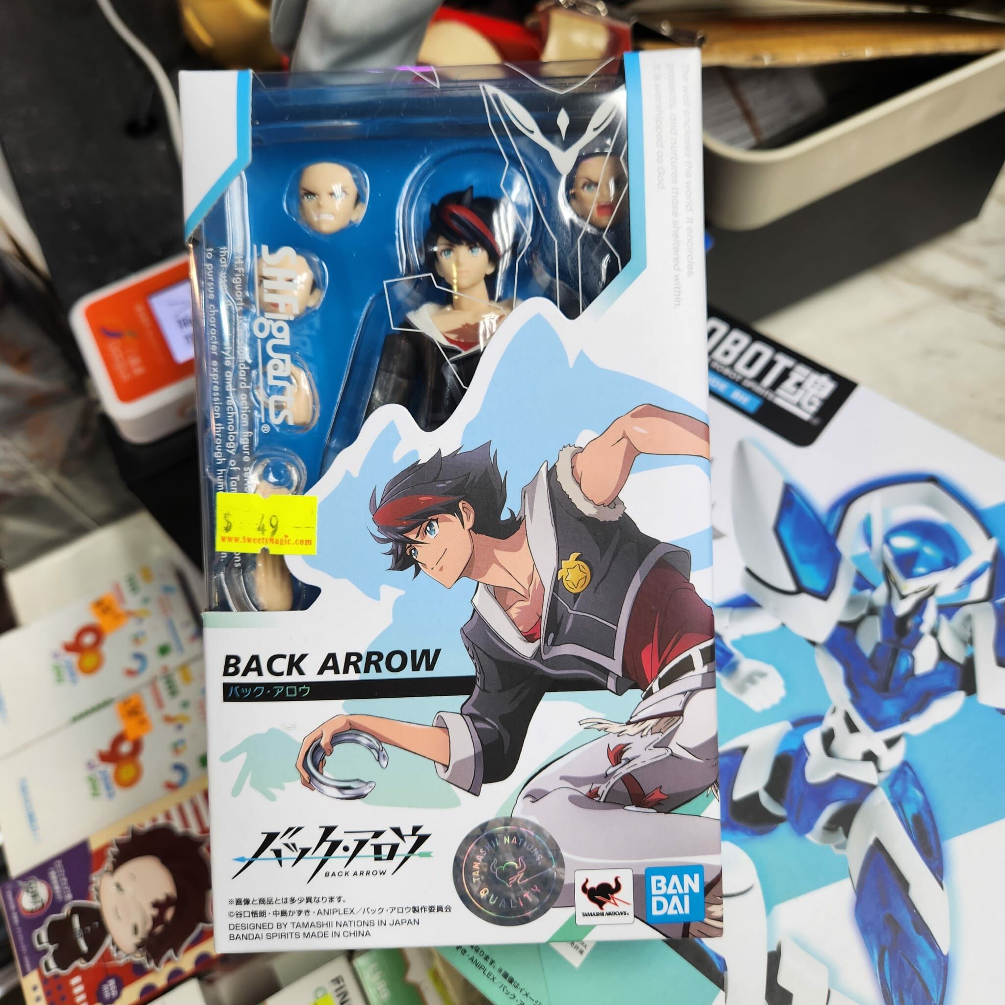 Bandai S.H.Figuarts 可動模型: 巴克·阿洛《Back Arrow》