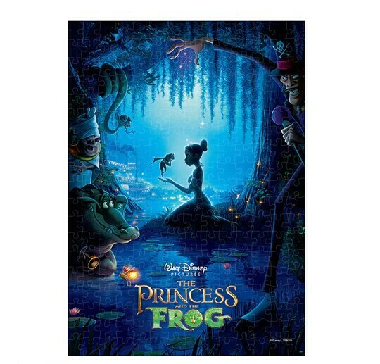 迪士尼-青蛙公主 (透明樹脂)