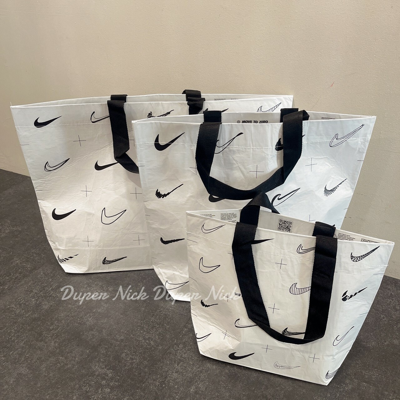 NIKE BAG 上海限定款防潑水環保袋