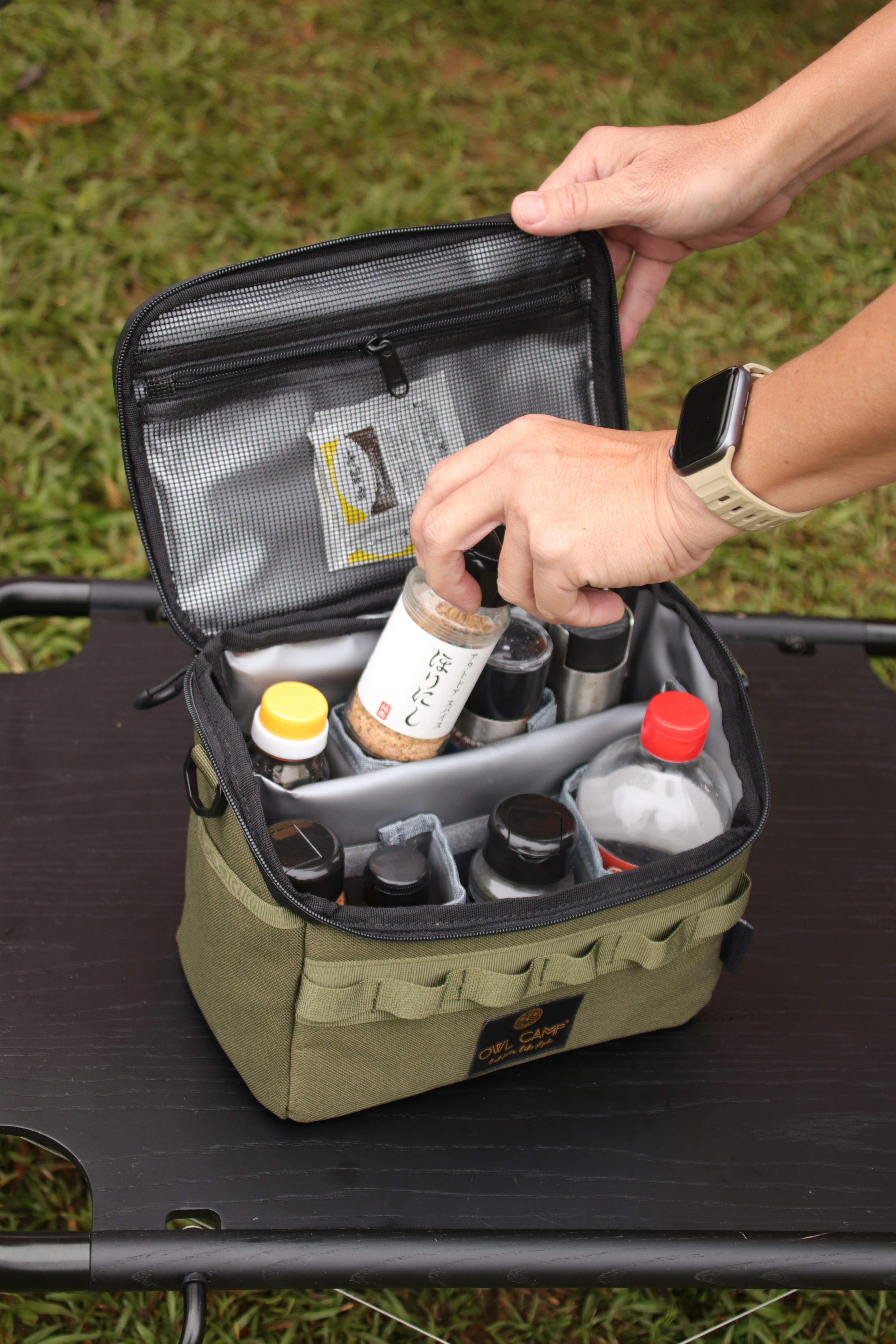 【OWL CAMP】調味收納盒 (三色)