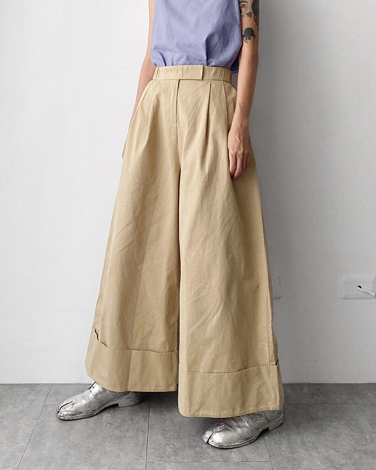 MFP-2393 反折工裝寬褲