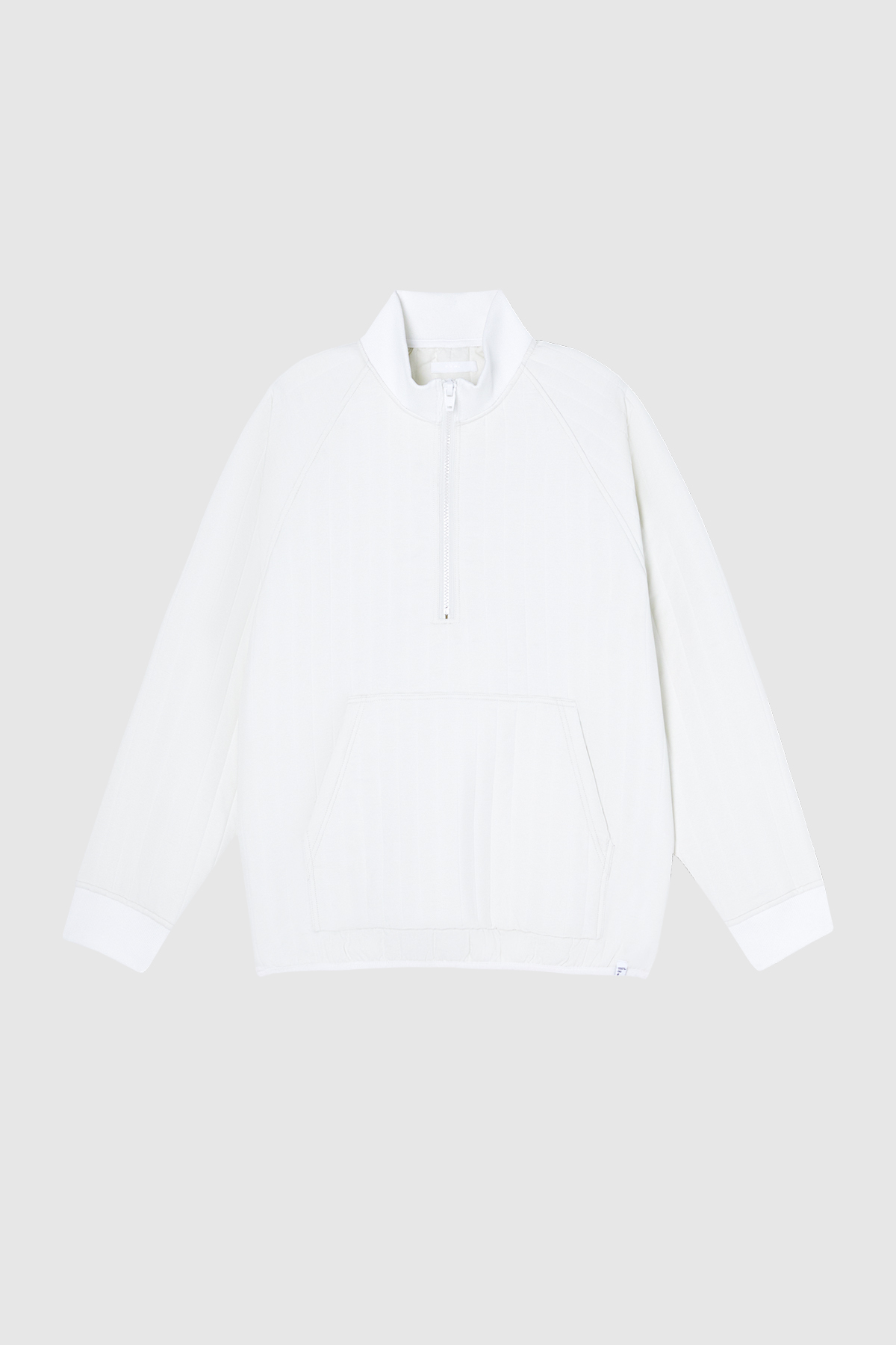 LINER 半開襟上衣 UNISEX（香草白）