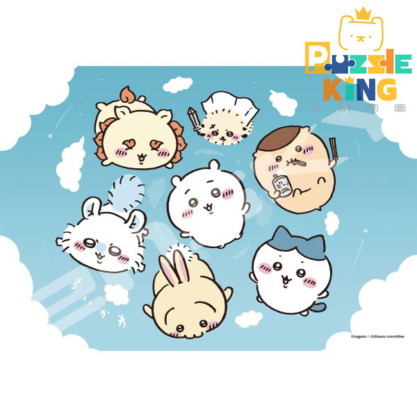 千川和朋友們-藍天 (透明樹脂)