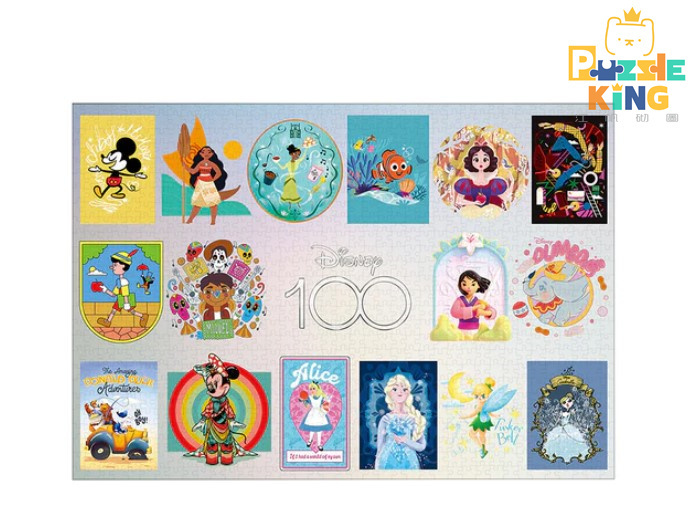 迪士尼100：全球藝術家系列 (鐳射閃面) (絕版)
