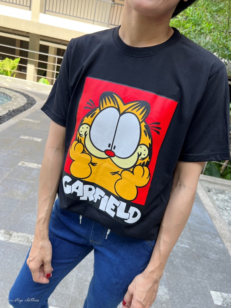 泰國復古經典加菲貓T