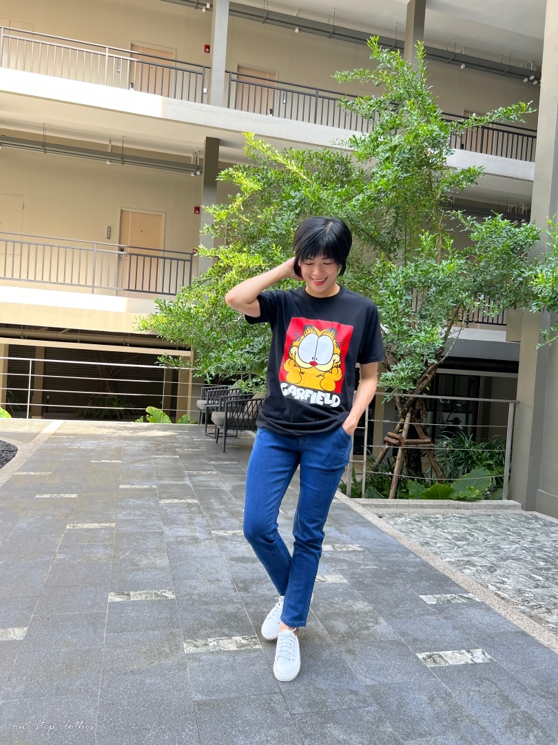 泰國復古經典加菲貓T