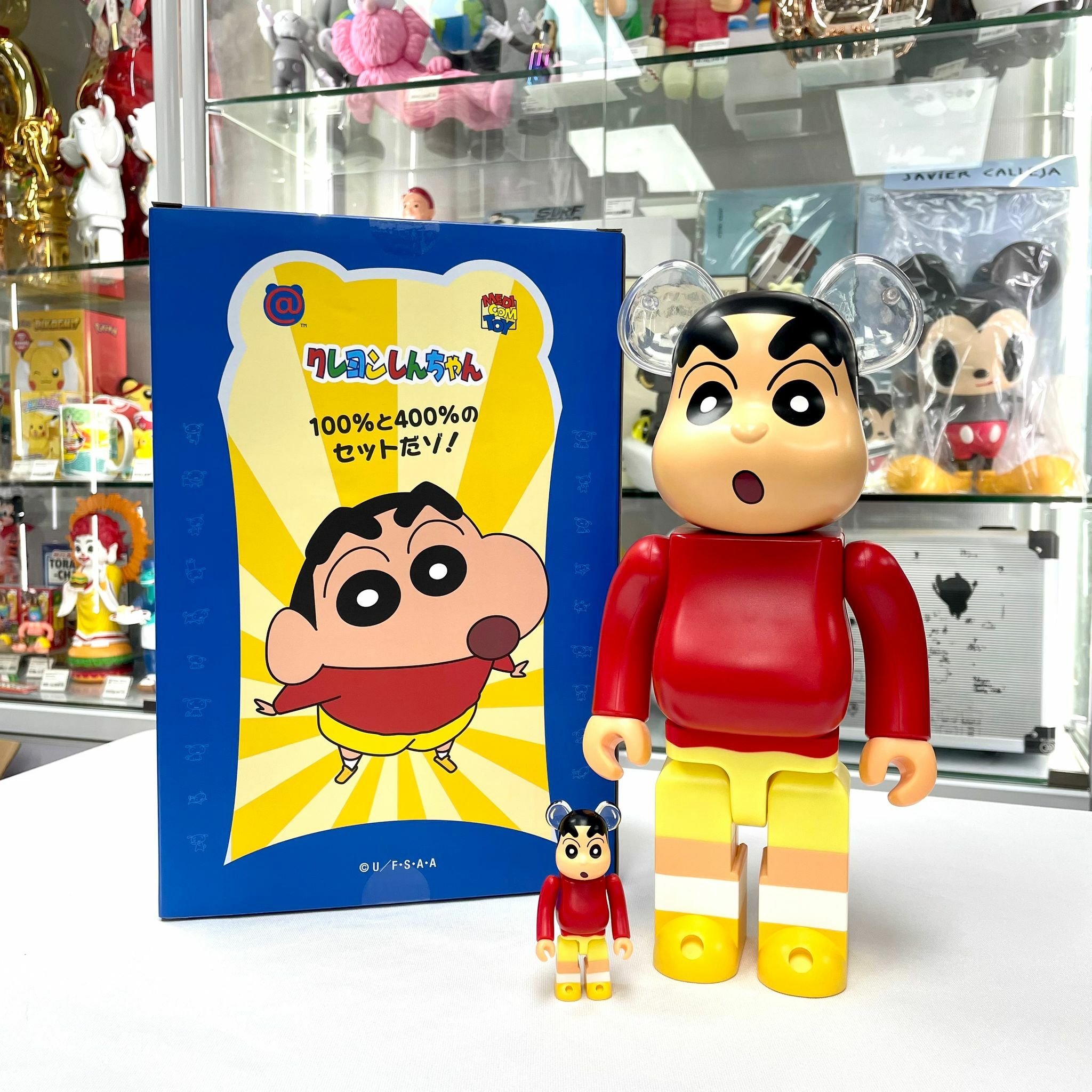 100%+400%BE@RBRICK Crayon Shin-chan 100%+400%BE@RBRICK Crayon Shin-chan