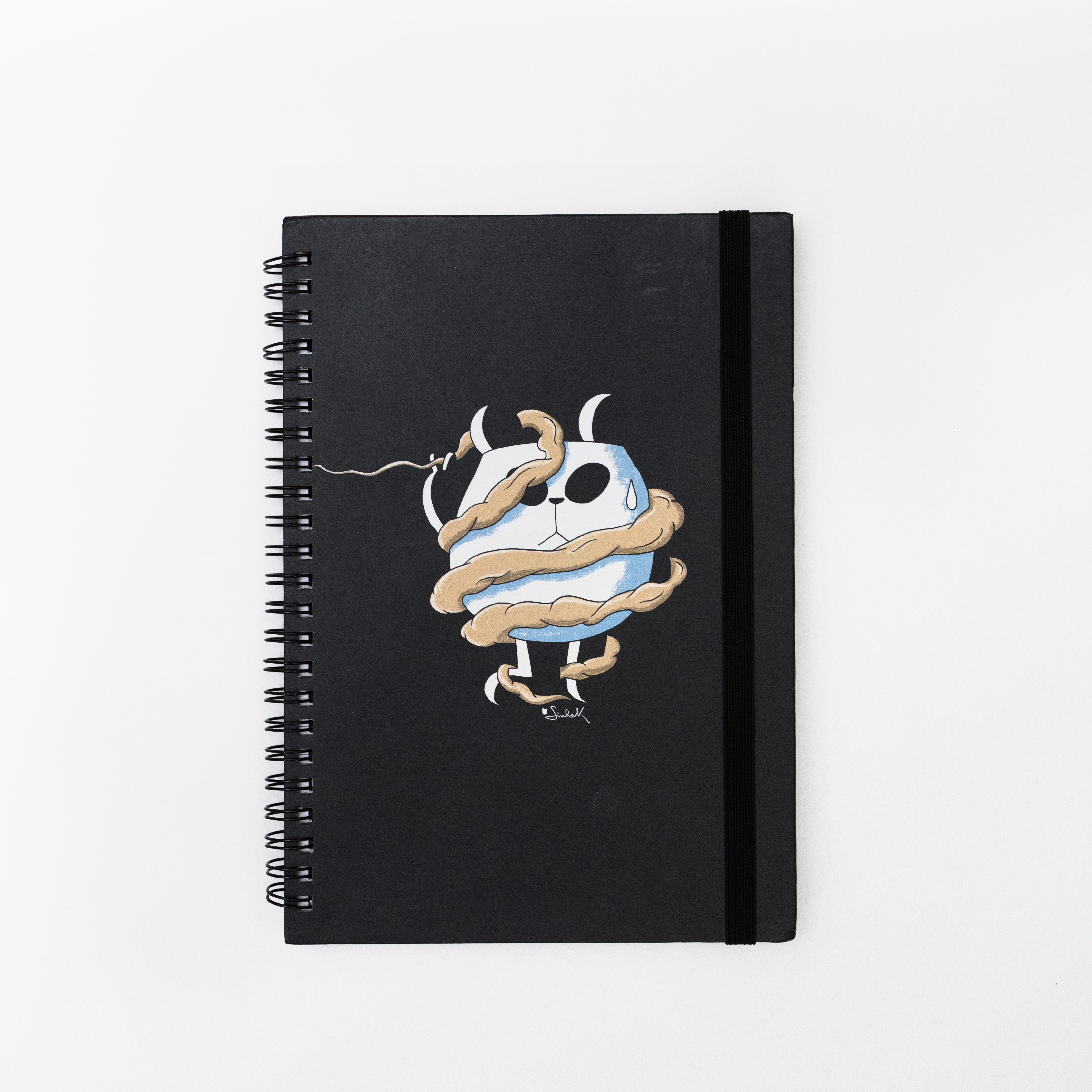 黑色肥嘢大乸晒「又係記事簿冇事記乜好」硬皮肥Note Book