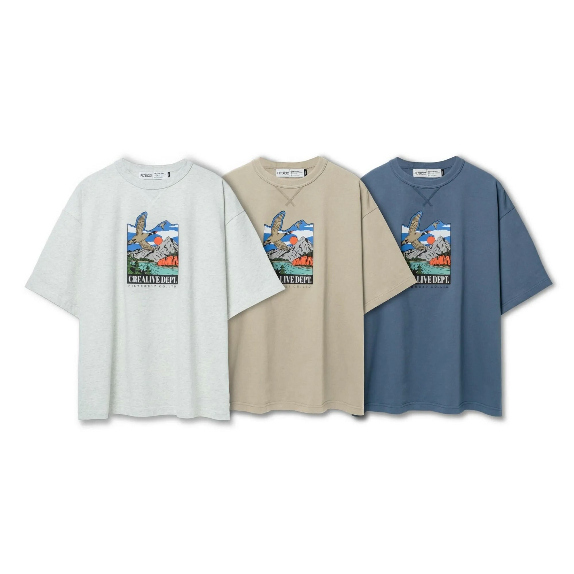 FILTER017® Wild Goose Graphic Tee 雁鴨 圖像 短袖 短T