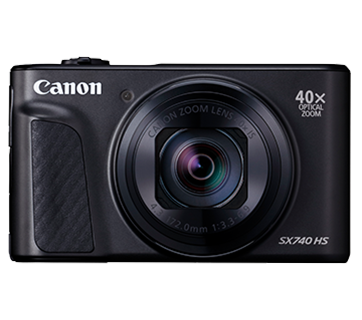 Canon PowerShot SX740 HS  支援 4K 拍攝 + 40 倍光學  相機  黑色 英文介面  ( 平行進口 )