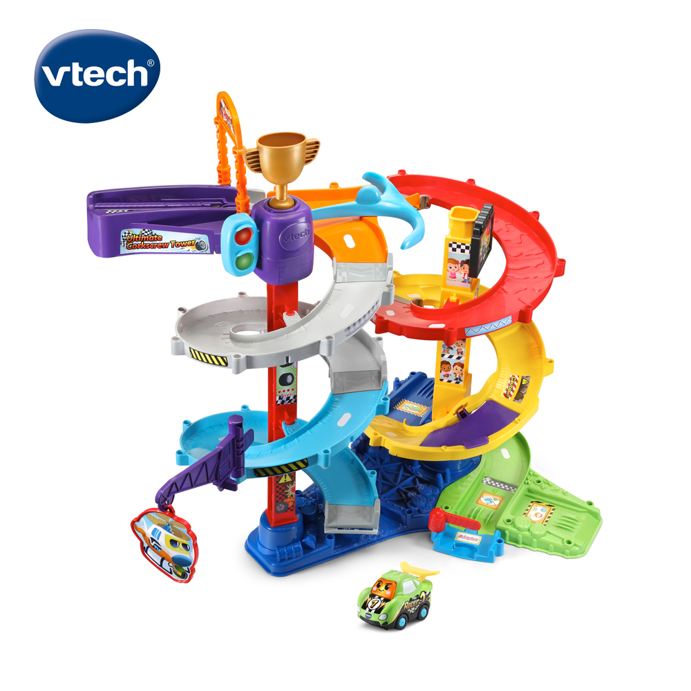 Vtech 嘟嘟車系列-飆速賽車軌道組