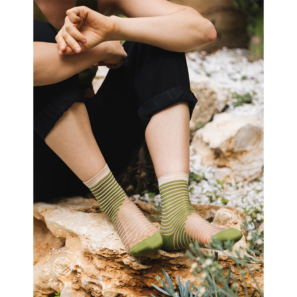 法國Atelier St Eustache 澀谷野生動物園透明襪