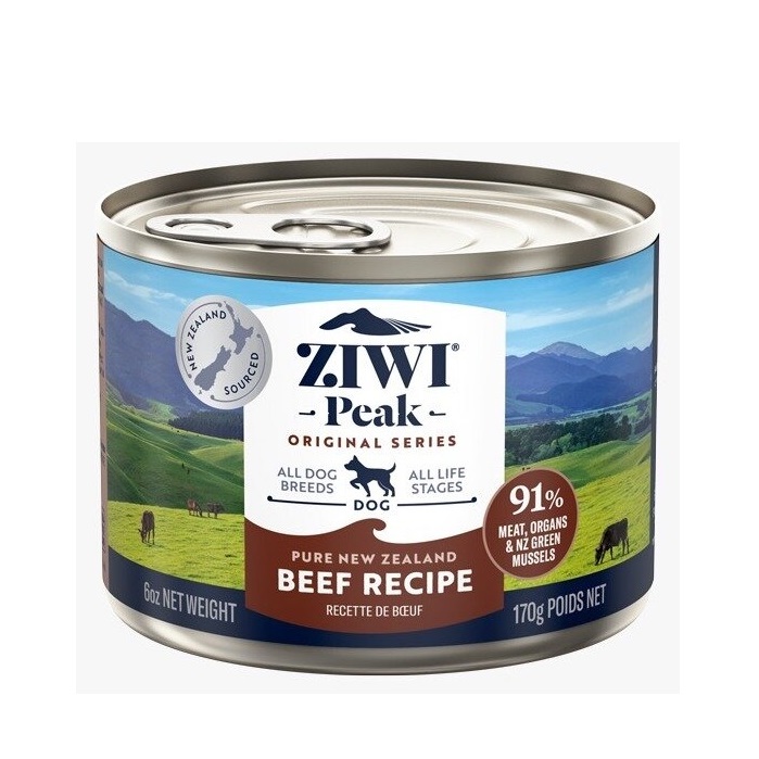 ZIWI® Peak Wet Dog Food Beef Recipe．170g/390g