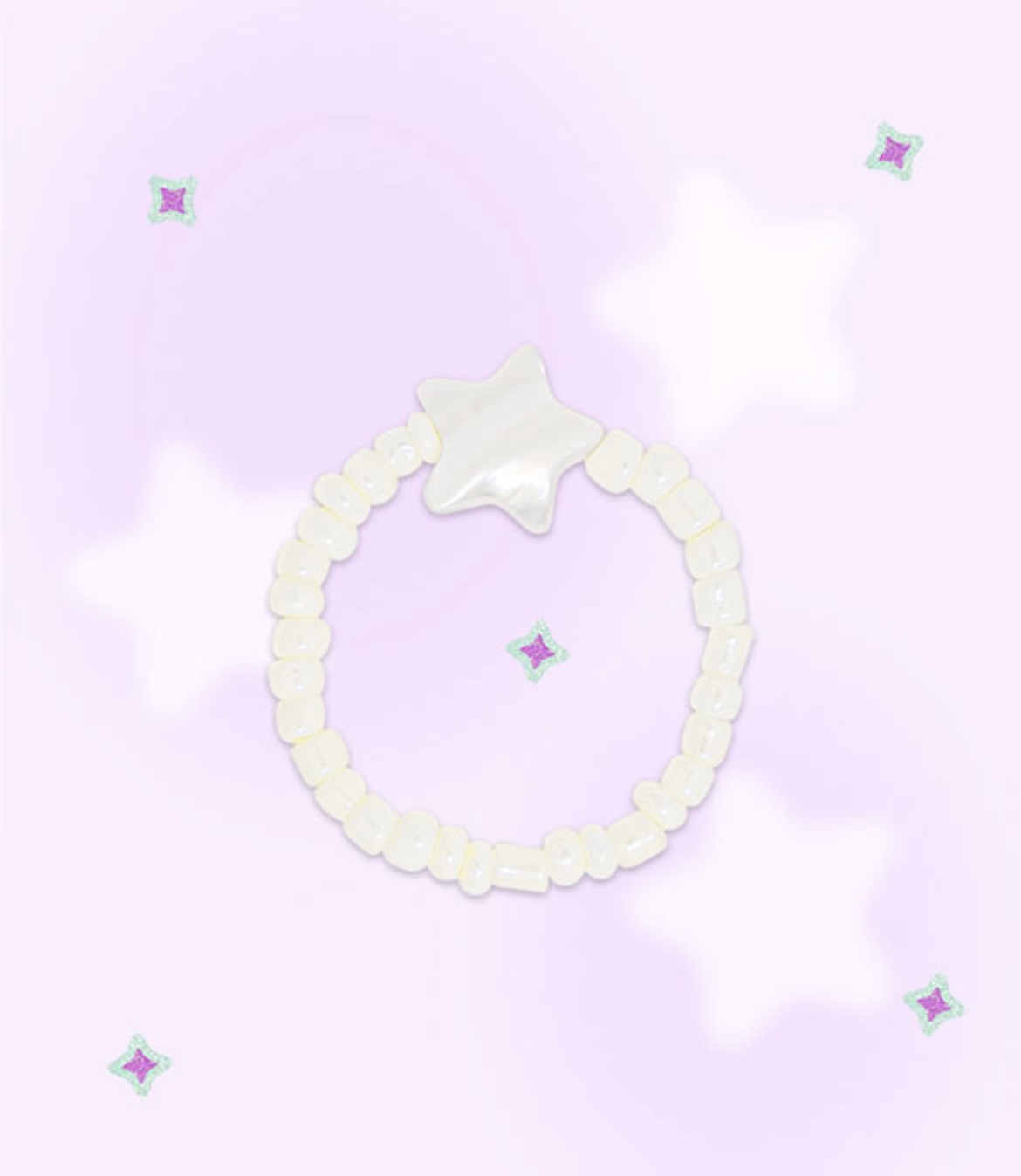 Almost Blue - STAR PEARL RING
