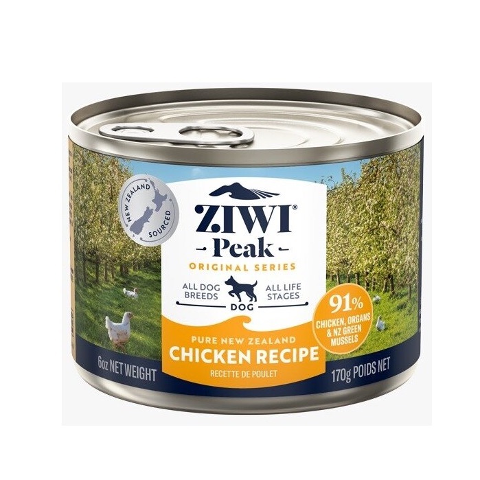 ZIWI® Peak Wet Free-Range Chicken Recipe．170g/390g