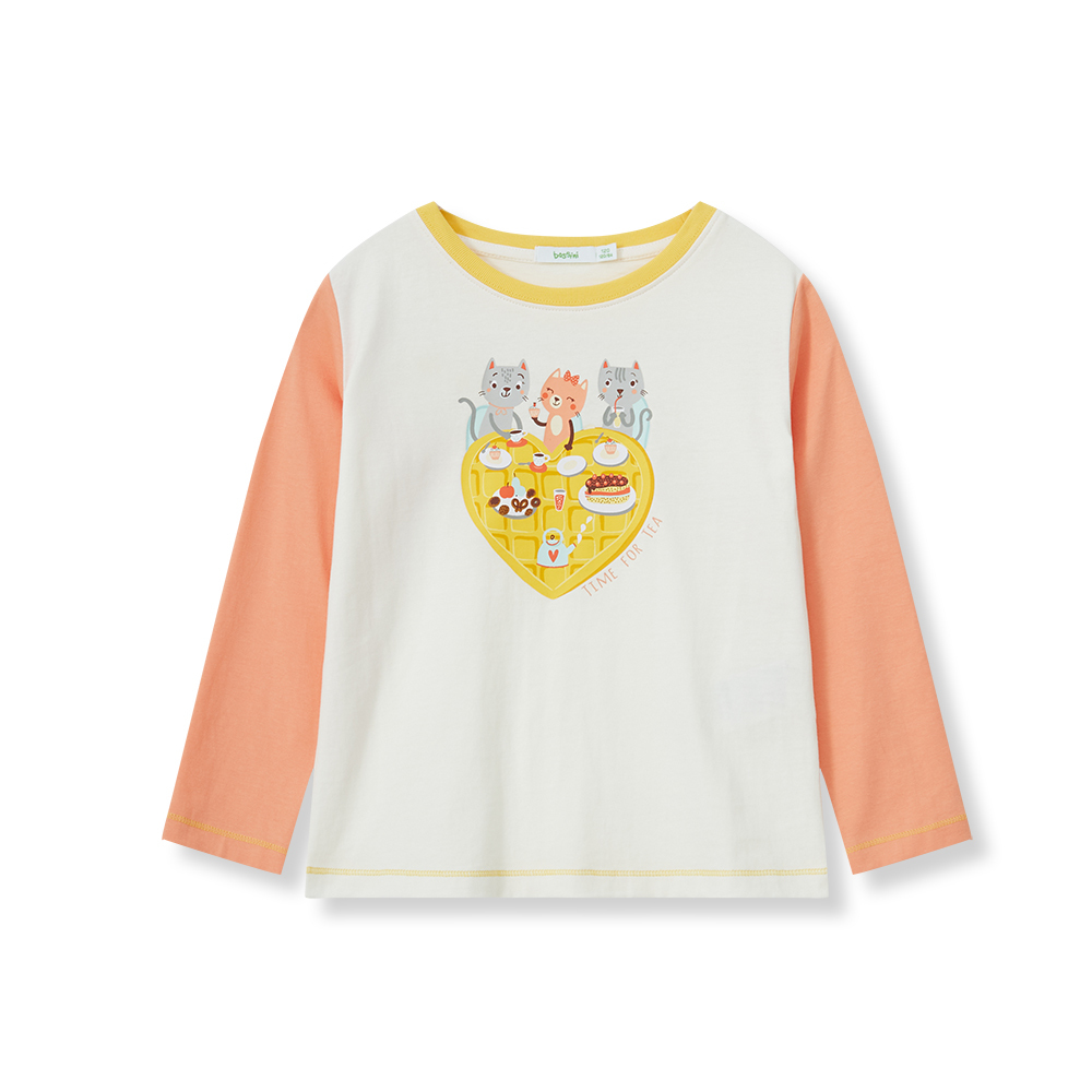 Long Sleeves Pattern Top