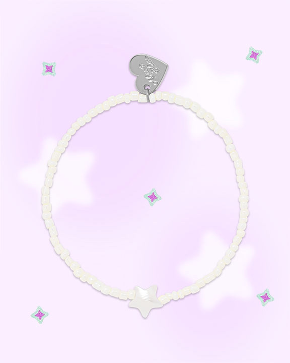 Almost Blue - STAR PEARL BRACELET