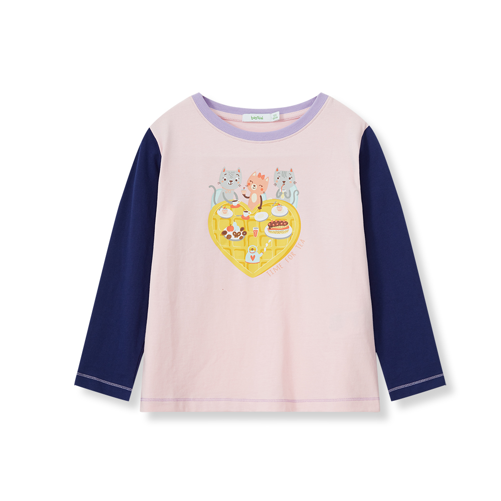 Long Sleeves Pattern Top