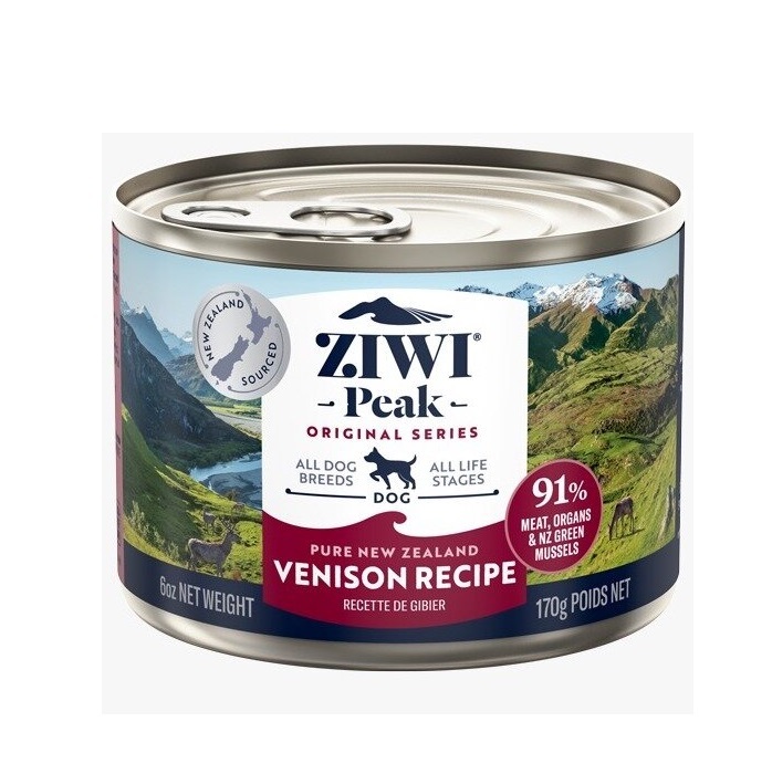 ZIWI® Peak Wet Dog Food Venison Recipe．170g/390g