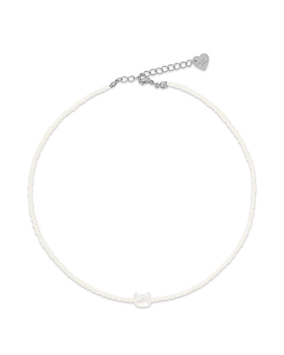 Almost Blue - KITTY PEARL NECKLACE