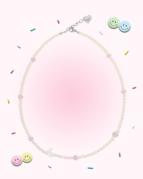 Almost Blue - LOVE BUNNY NECKLACE