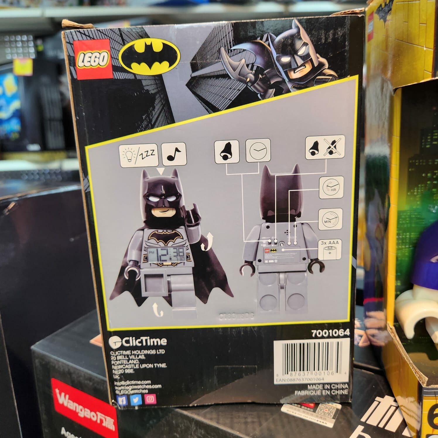 lego batman clock