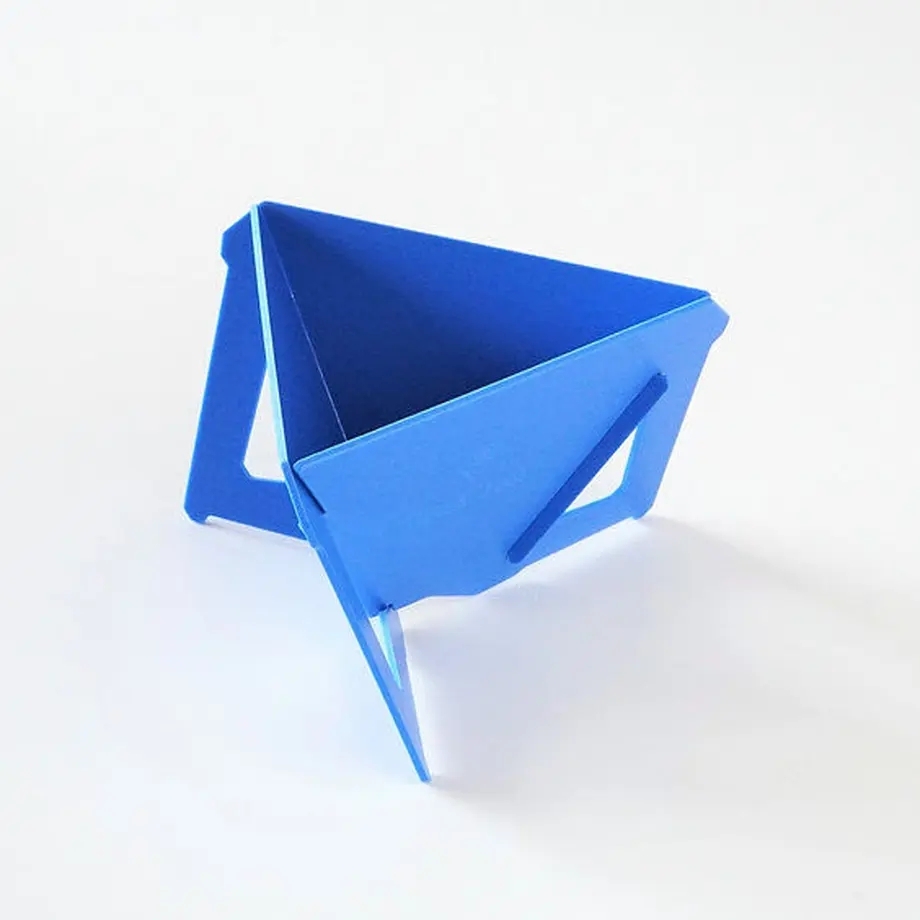 Munieq Tetra Drip 02P 簡約攜帶型濾泡咖啡架- 藍(大)