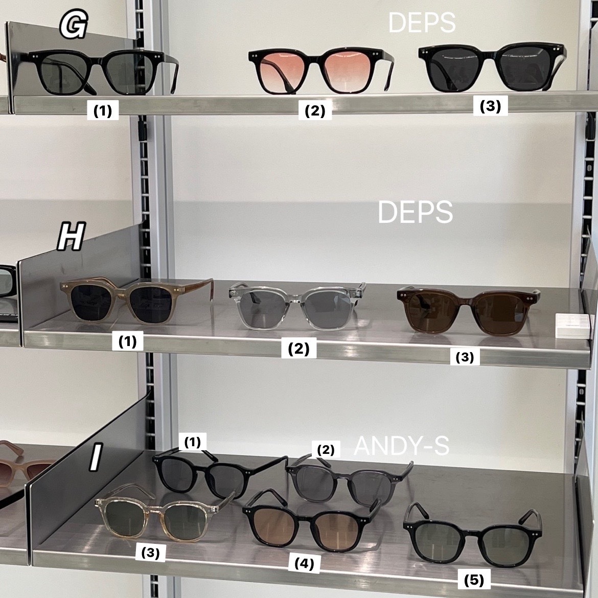 #現貨供應  BLUE ELEPHANT墨鏡/眼鏡