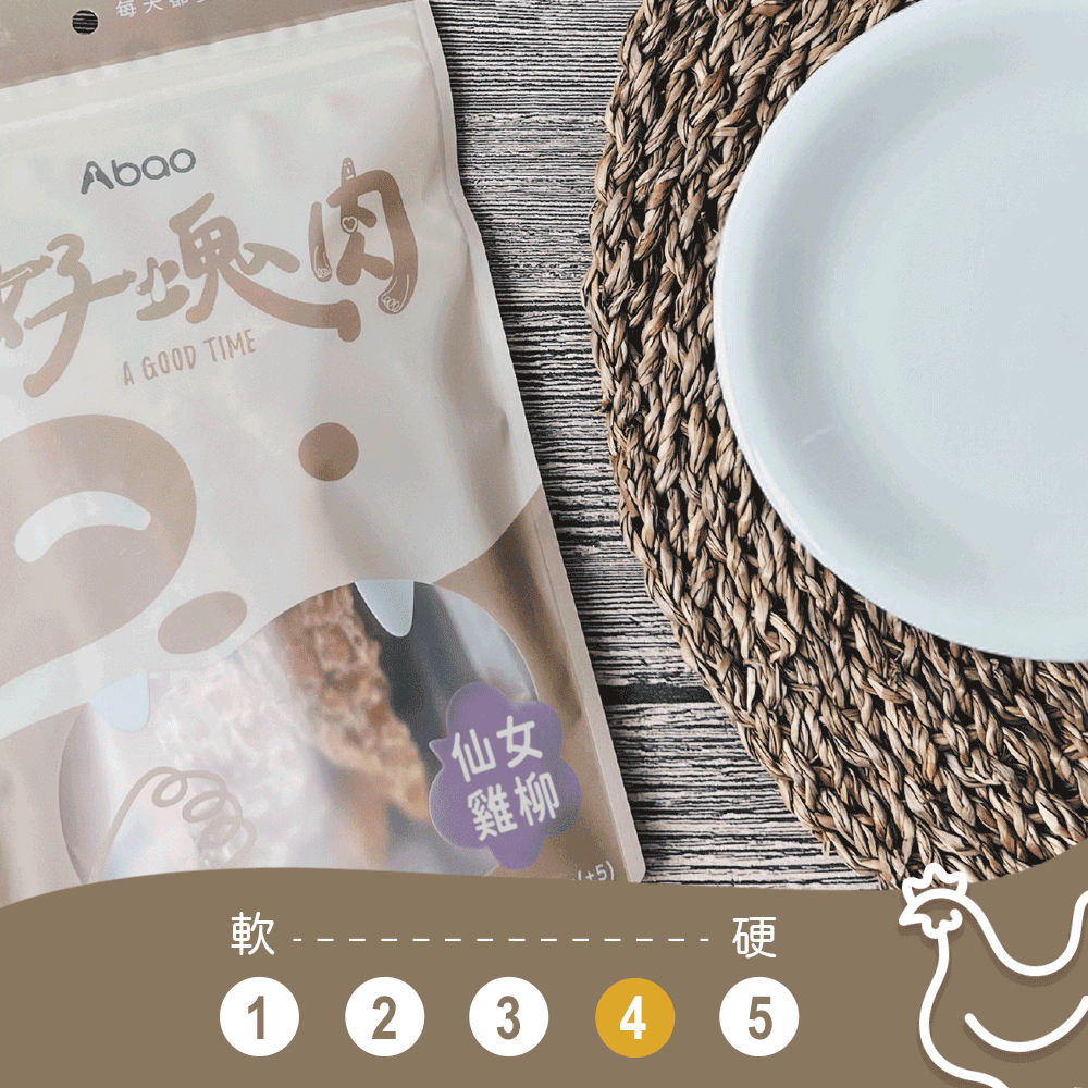 《 Abao 阿寶 》好塊肉🥩原肉烘焙零食｜仙女雞柳