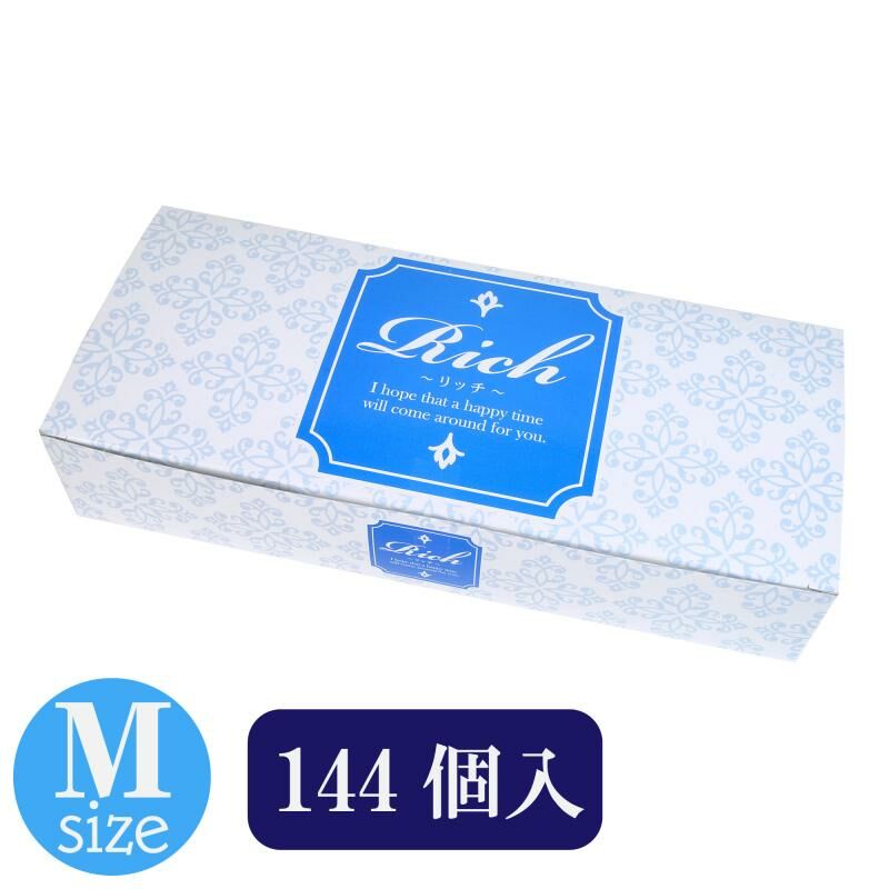 Japan Medical 濃厚 業務用 中碼 144 片裝 乳膠安全套