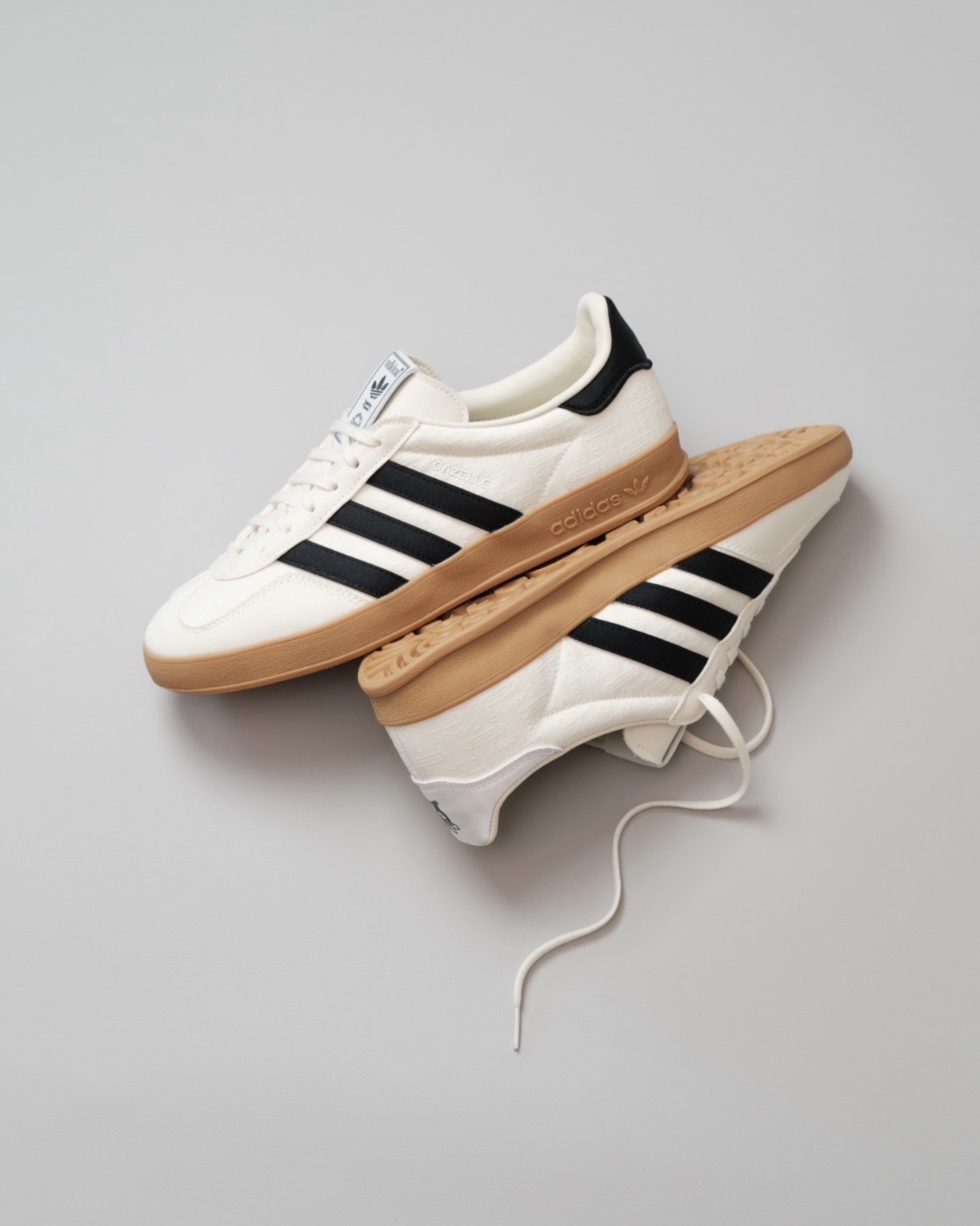 ADIDAS ORIGINALS GAZELLE 經典款 黑白 焦糖底 IG3677