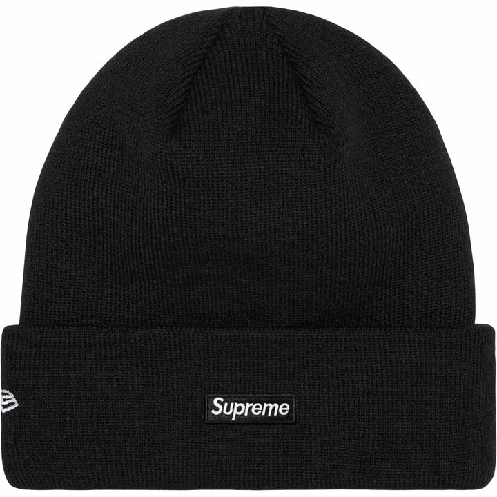 Supreme New Era S Logo Beanie Black 黑色毛帽FW23BN42-BK