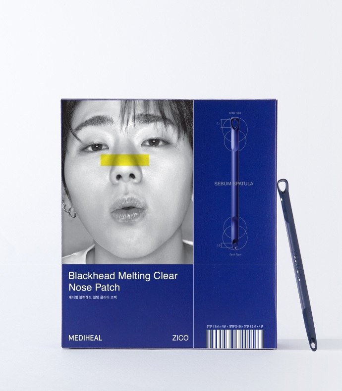 Mediheal Blackhead Melting Clear Nose Pack (4PCS)