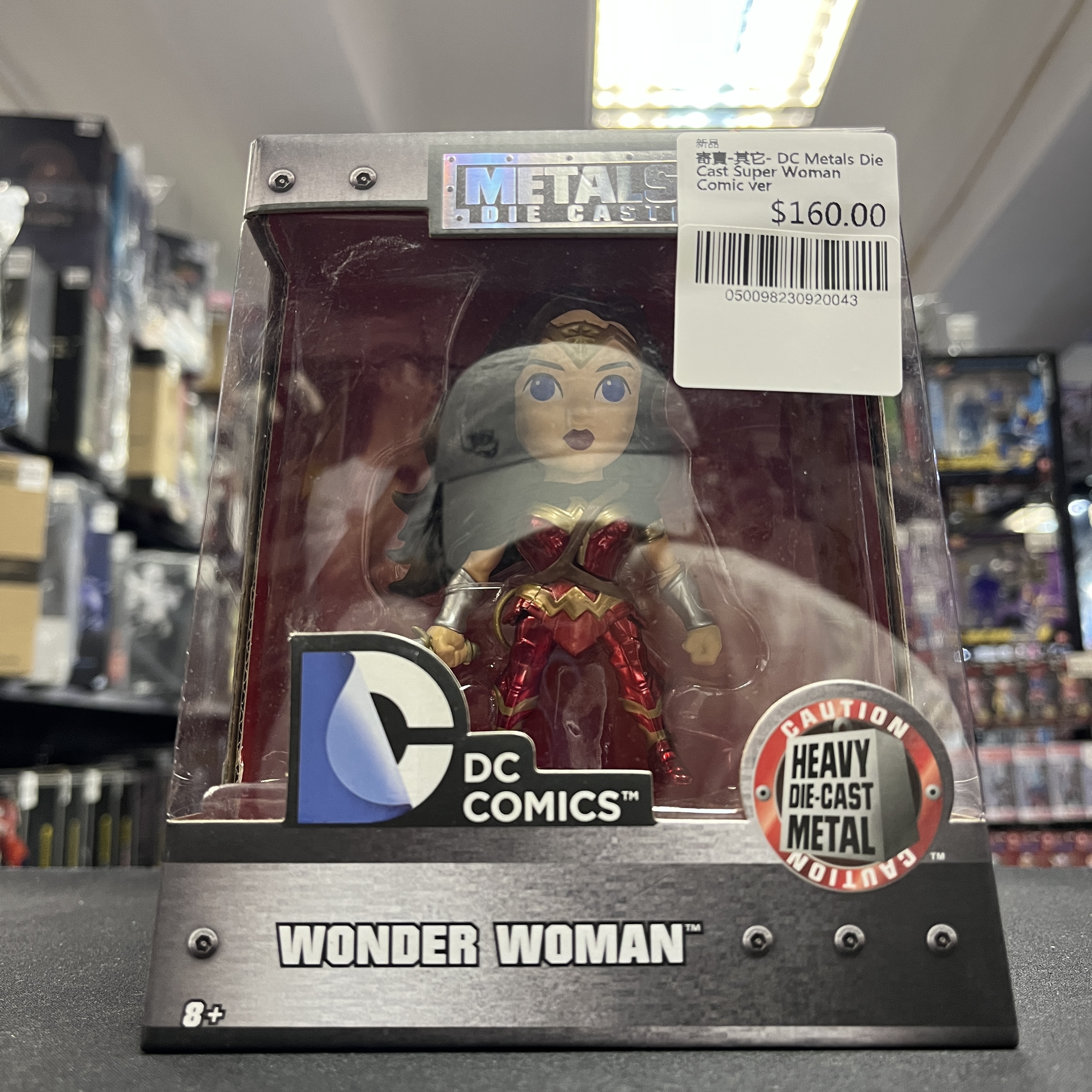 寄賣-其它- DC Metals Die Cast Super Woman Comic ver
