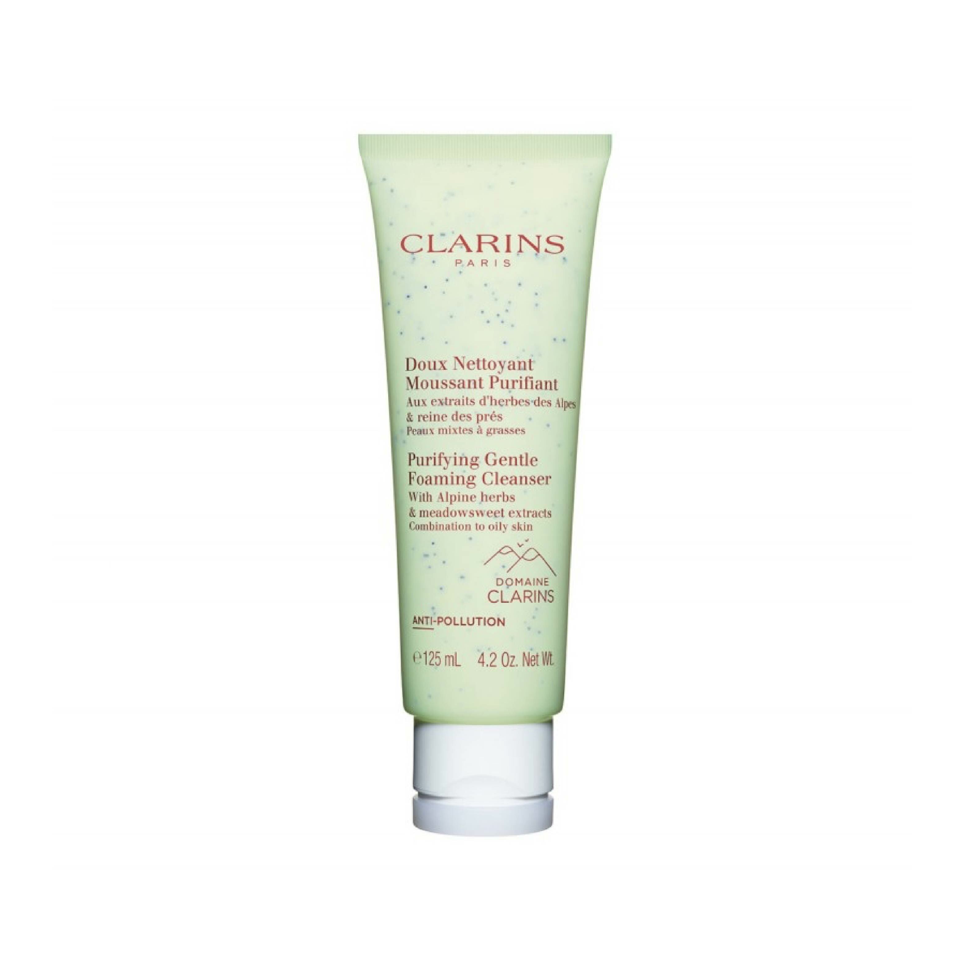Clarins  溫和淨化潔面泡沫（混合至油性肌適用）125ml