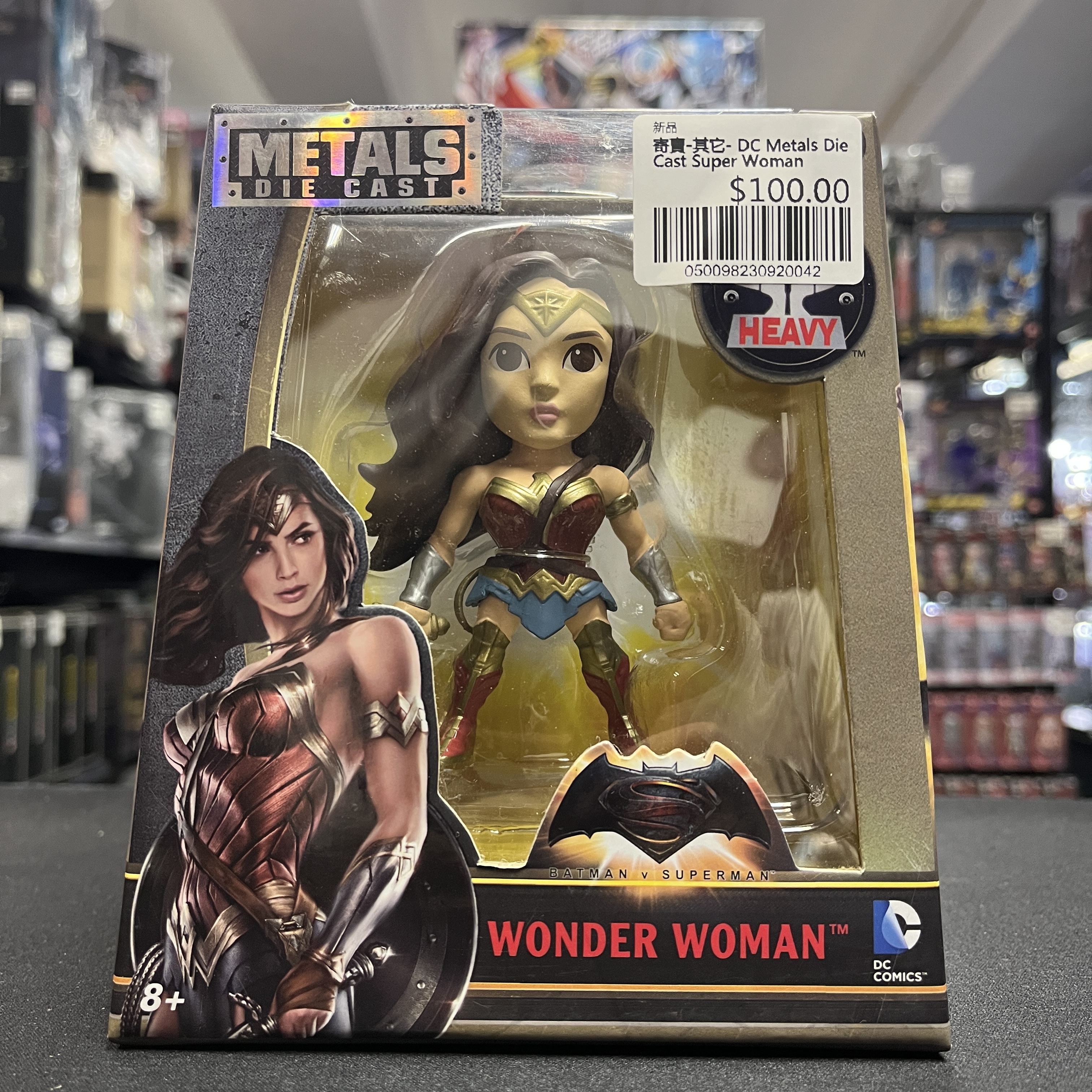 寄賣-其它- DC Metals Die Cast Super Woman